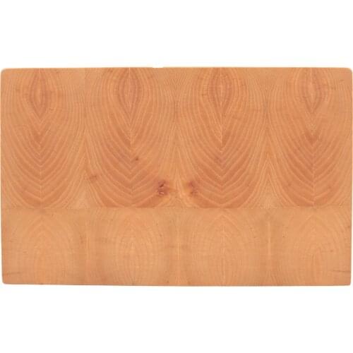 Soandora End Grain Cutting Board Ash Wood Natural Texture ACORN Wedge Pattern
