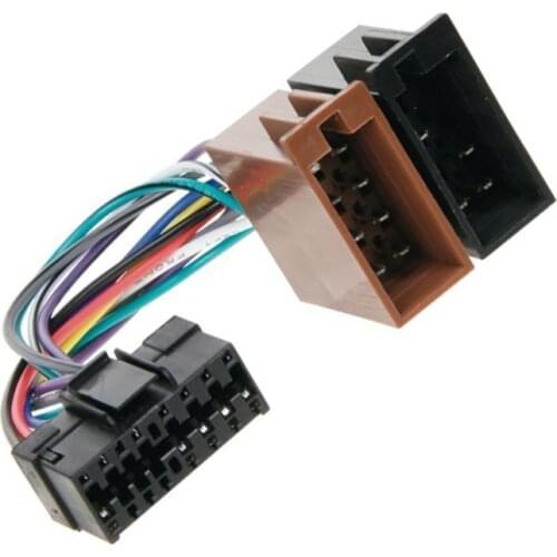 ISO Wiring Harness Radio Adapter for JVC KD-R321 KD-R322 KD-R421 KD-R422 KD-R423 KD-R521 KD-R862BT KD-R661 KD-R461 KD-R336