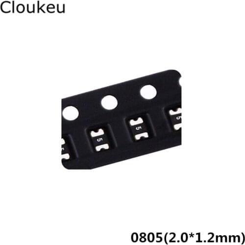 20Pcs SMD0805-075 Chip resettable fuse PPTC 0805 0.75A 750MA 6V