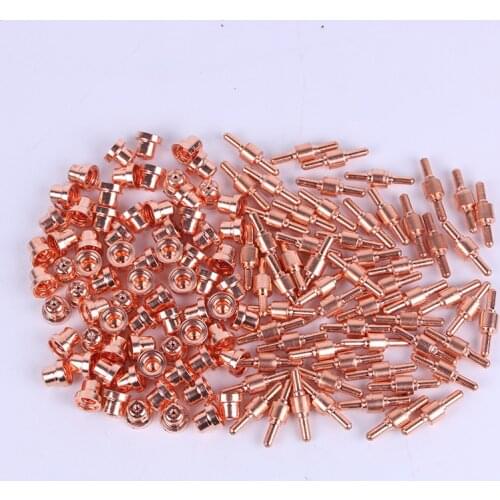 200pcs Consumables Extended(tips and electrode) PT-31 for 40A 50A Air Plasma Cutter and CT520 520TSC welding machine