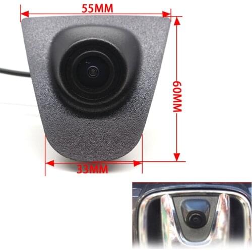 CCD Car Front View Logo Embeded Camera For Honda CRV 2017 2018 Waterproof Night Vision full HD +high quality