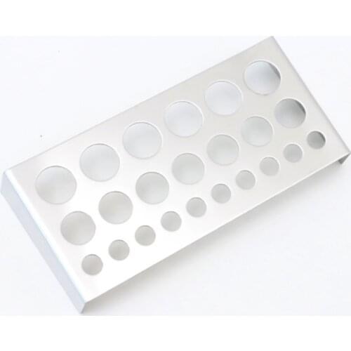 21 Holes Tattoo Pigment Holder Tattoo Pigment Ink Cap Rack Stand Color Shelf Beauty Tool Equipment Accessories