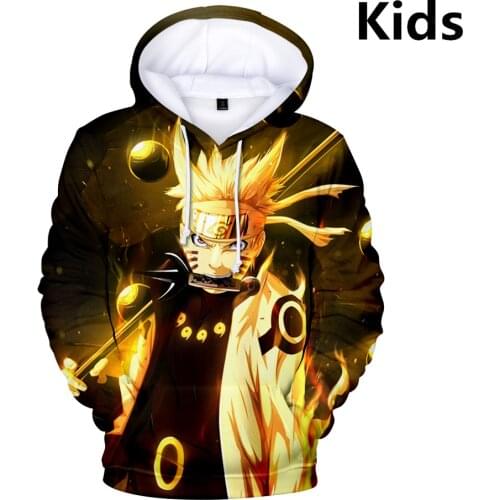 Kids Hoodies Hoodie Men women Anime Sweatshirt Sasuke Hatake Kakashi Sweatshirt Children Clothing