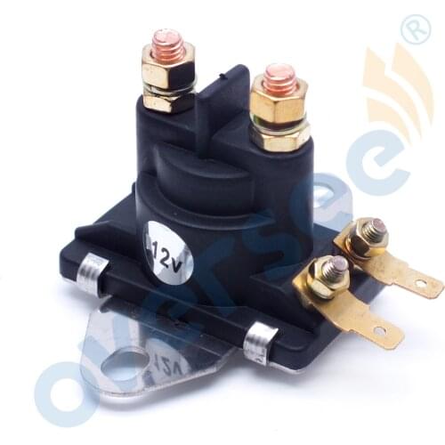 For Mercury Outboard Starter & Trim Solenoid w/Flat Bracket 89-96054T Engine Motor