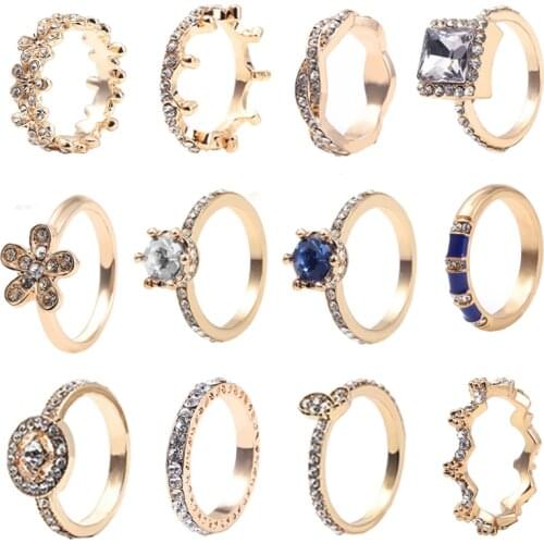 Jewoey Shion Rings With Cubic Zirkonia For Women