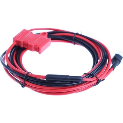 New DC 12V Extend Power Cable Cord For Hytera HYT MD655 MD780 MD780G MD650 MD788 MD788G Car Mobile Radio 3M Long
