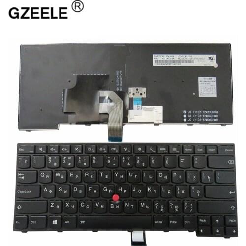 New RU Laptop Keyboard For Lenovo ThinkPad L440 L450 L460 L470 T431S T440 T440P T440S T450 T450S e440 e431S T460 With backlit