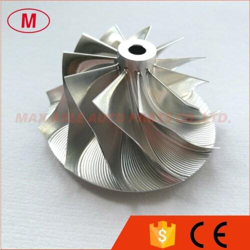 GT15-25 784369-0002 High Performance Turbocharger Billet compressor wheel 44.39/60.01mm 11+0 blades for M57 TU2 EU4 758351-0005