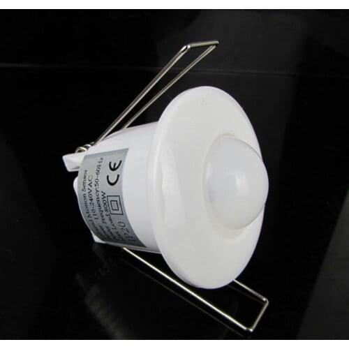 Hight Quality AC 110V-240V 50Hz 360 Degree Mini Recessed PIR Ceiling Occupancy Motion Sensor Detector Switch Optical sensor
