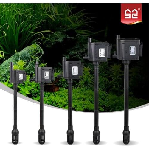220-240V 6W 12W 20W 25W 45W Sunsun 3 in 1 Multi Functions Submersible Pump + Filter + Add Oxygen For Aquarium Fish Tank