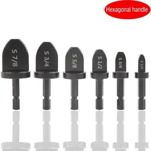 6Pcs Tube Expander Complete Easy Installation Good Hardness Imperial Pipe Forging Tool Set for Air Conditioner