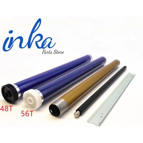 OEM Color Heavy OPC Drum Kit For Xerox DC S1810 S2011 S2010 S2220 S2420 S2110 Upper Fuser Roller Charge Roller Cleaning Blade