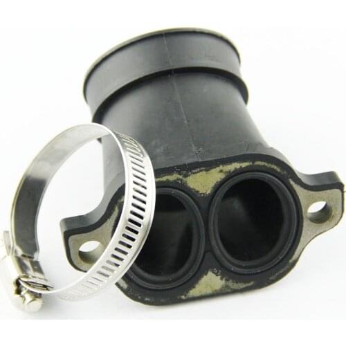 Carburetor Adapter Inlet Intake Pipe Rubber Mat For Polaris Sportsman 600 4X4 Twin 700 MV Twin Browning EFI MV7 MILITARY 1253415