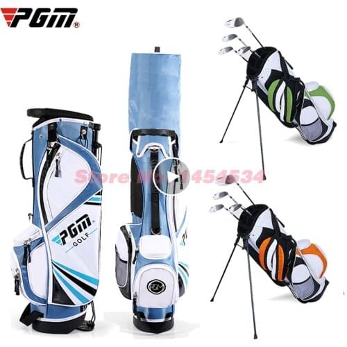 PGM Premium Golf Rack Bag Child Lightweight Stand Bracket Ball Bag Youth Childrens Shoulder Strap Bag Multifunctional Quality