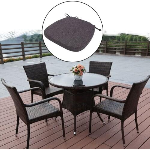 Seat Cushion Home Collection Chair Cushion Memory Foam Pads with Ties Chair Seat Cushion Pads Dining Seat Cushion