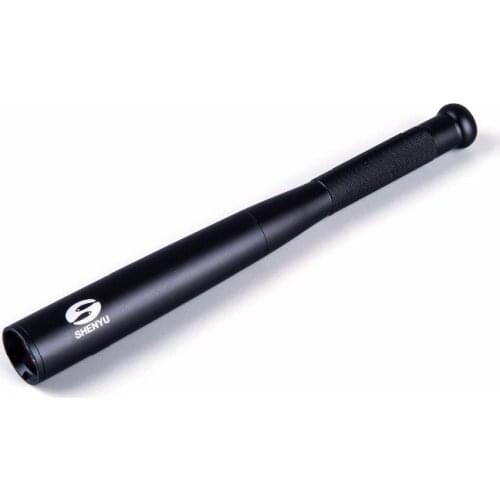 SHENYU Baseball Bat LED Flashlight 36cm length 2000 Lumens Super Bright for Emergency and Self Defense AA Battery Camping Hiking