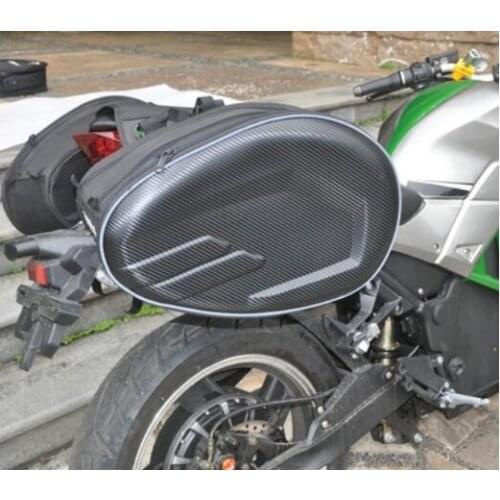 High Quality Waterproof Moto Tail Luggage Suitcase Saddle Bag Motorcycle Side Helmet Riding Travel Bags With Rain Cover