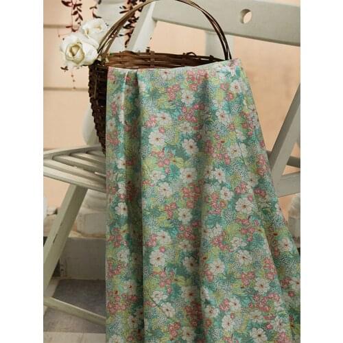 145x50cm Spring Summer Cotton Super Dense Poplin Sewing Fabric Making WomenS Wear Dress Children Clothing Home Clothes Cloth