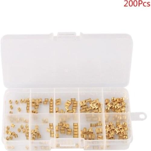 200/500PCS M2x3/4/5/6 M2.5x3/4/5/6 M3x4/5 Injection Nut Copper Insert Knurl Nut