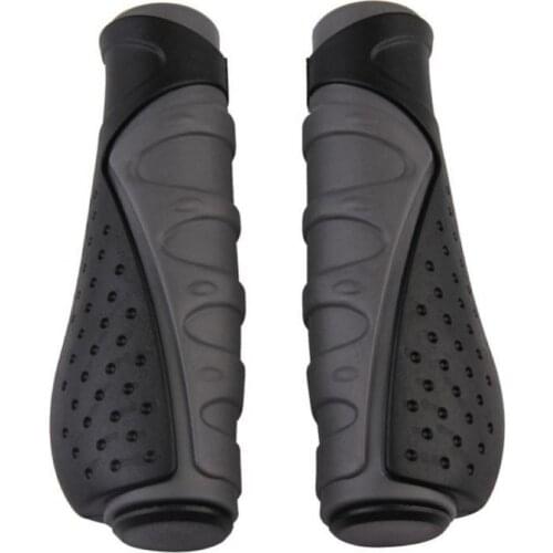 50% Hot Sale Bike Handlebar Grips130mm Handle Bar Rubber End Grip for Multi-Speed Bicycle Mountain BMX Floding
