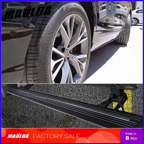 Car Accessories High quality Aluminium alloy Electric running board side step nerfbar pedal for Audi 2019 2020 2021