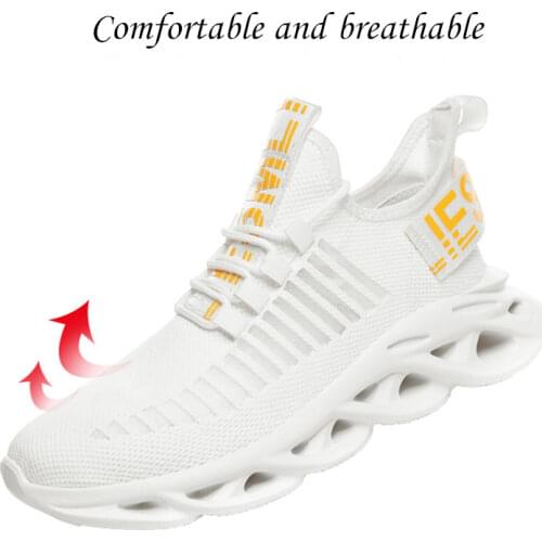 Best Discounts Mens Running Shoes Light Drop Shipping Sport Shoes Mesh Breathable VIP Link Mens Big Size Sneakers Male Size 46