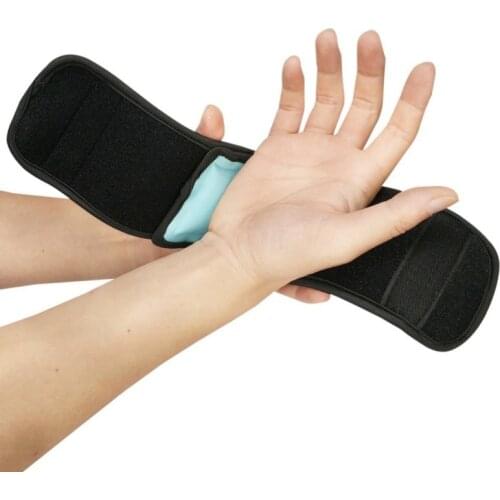 Wrist Band Fitness Sprain Care Palm Cold Hot Compress Foot Care Gel Wrist Belt Workout Gym Power Training Bracers