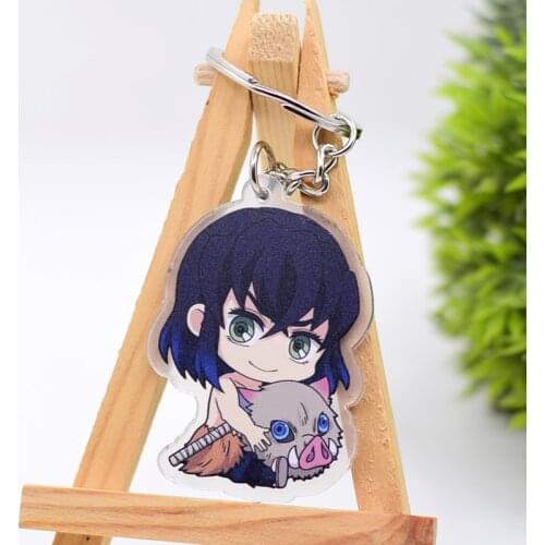 Demon Slayer Keychain Anime Kimetsu no Yaiba Keyring WL0418