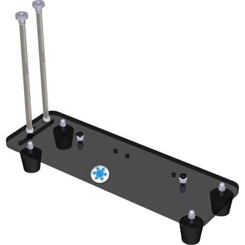 Graphics Cards Stand DIY ATX Case PCI-E External Built-in Kickstand Mounting Bracket for PCIE x1 x4 x16 Riser Cable R L Version