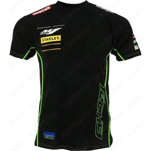 Motorcycle Racing Motorbike Motocross Moto GP T shirt Riding Men Short Sleeve Cotton Casual Driving Clothing For Yamaha M1