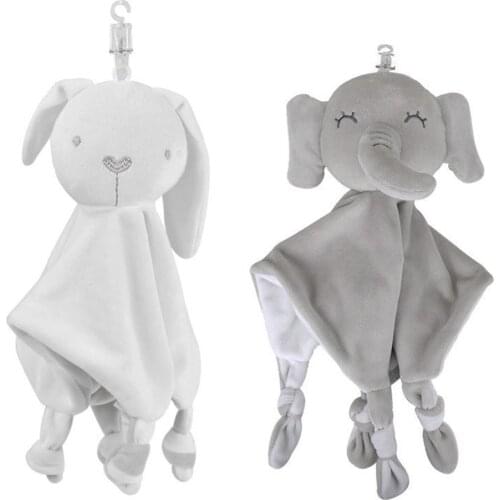 Soft Appease Towel Baby Toys Soothe Reassure Sleeping Animal Blankie Rattles Comforter Plush Beby Toys Doll Baby Towels Newborn