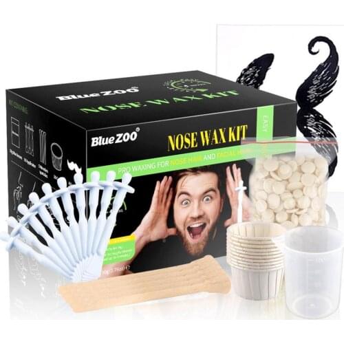 Nose Wax Kit Beeswax Nose Hair Cleaning Kit Safe and Quick