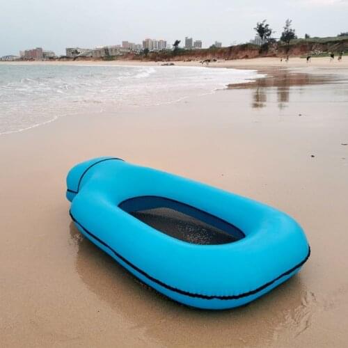 Inflatable Floating Swimming Hammock Pool Toy for Adults & Kids Lightweight Nylon 3 Seconds Filling The Air