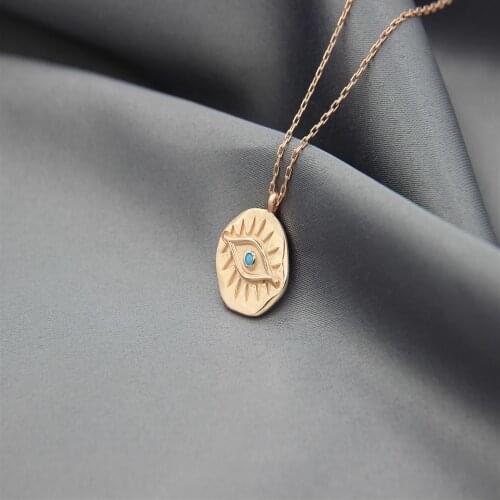 Turquoise Gemstone Zeugma Necklace