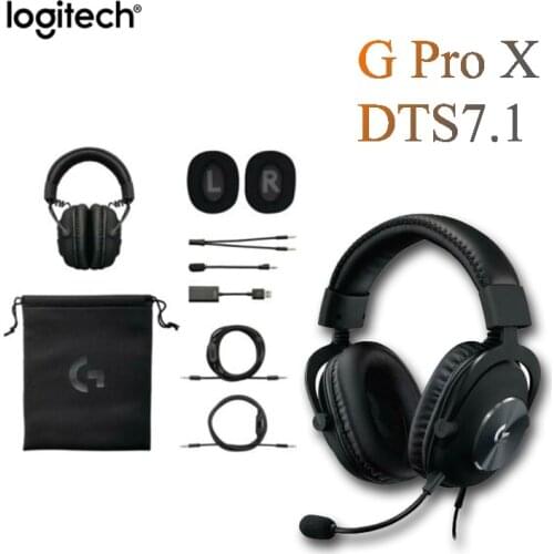 Logitech original G Pro X Wired Headset Card Microphone Logitech Original G Pro A Gaming Surround Sound Usb External