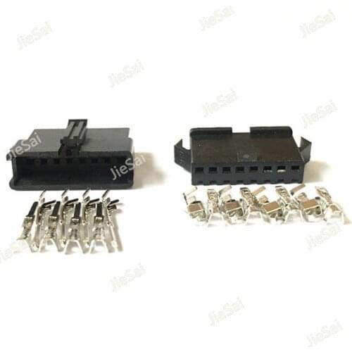 Male And Female JST SM 8 Pin 8 Way Multipole Connector Plug With Terminal 2.54mm