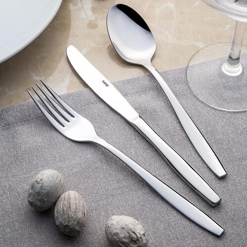 Fork Spoon Knife Takımı-36 Parça-6 Personality-Carton Boxed-Dinner Spoon Fork Knife-Dessert Spoon-Dessert Fork-Tea River