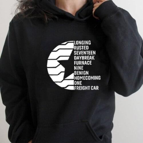 Vintage 1917 Inspired Hoodies Woman Graphic Pullover Female Hoodies Hoody Fleece Plus Size Hooded Sweatshirt