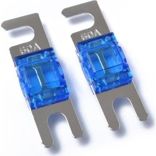 10pcs 60A+40A Mini ANL Blade Fuse for Car Boat Truck Audio Video System