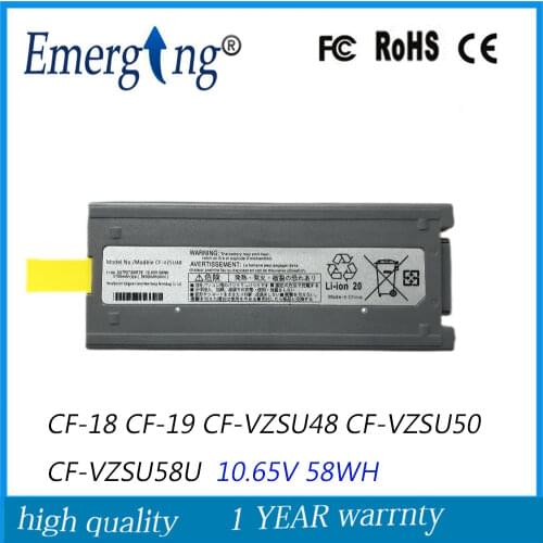 11.1v 6600mah Japanese Cell New Laptop Battery for PANASONIC CF-VZSU29U CF-VZSU29AU CF52 CF29