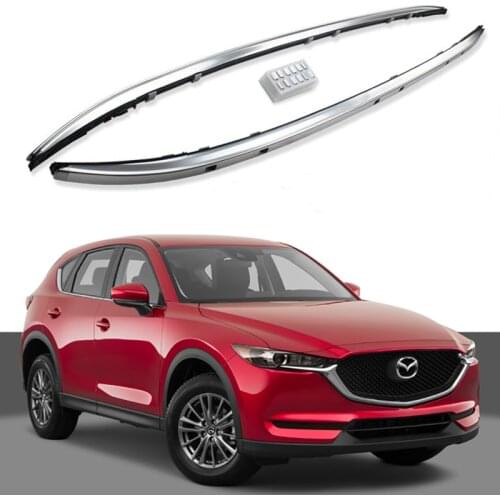 Car Roof Rack For Mazda CX-5 CX5 2016-2021 Rails Bar Luggage Carrier Bars top Cross bar Rack Rail Boxes Aluminum Alloy