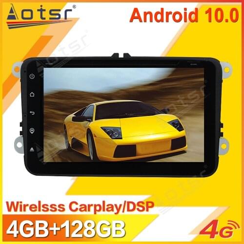 Android Car Multimedia Stereo Player For VW Volkswagen Golf Polo Tiguan Passat B7 B6 Leon Skoda Octavia Radio GPS Navi Head Unit