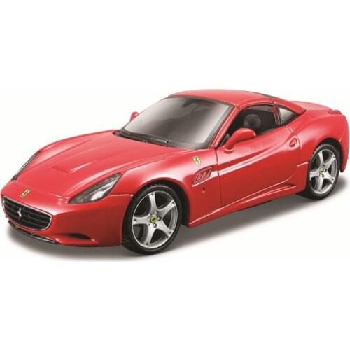 Bburago 1:32 Scale Ferrari California T (CLOSED TOP) acrylic box Alloy Luxury Vehicle Diecast Cars Model Toy Collection Gift