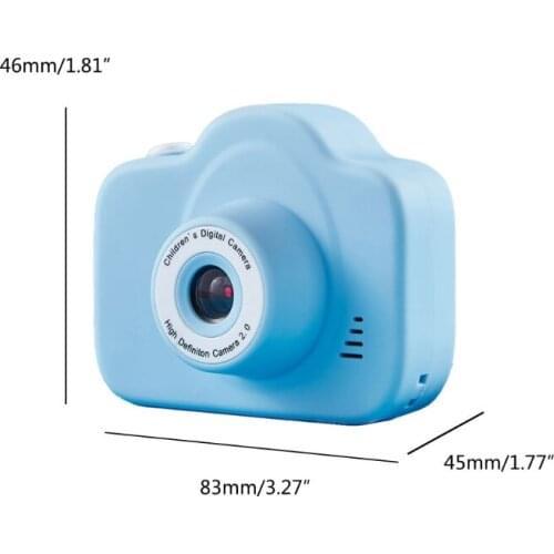 H7JF Childrens Digital Camera Dual Lens Compatible with X22 High Definition Screen Video Auto Focus Support MP3 Music