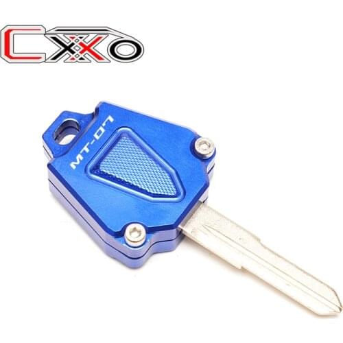 For YAMAHA mt07 mt09 MT-07 MT-09 2014-2020 2015 2016 2017 2018 2019 (Key Without chip) NEW Motorcycle CNC Key Case Cover Shell