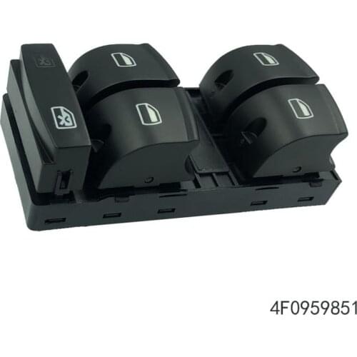 Esirsun Window-Master-Lifter-Control Switch Button Fit For Audi A3 Sportback A6 Allroad Avant C6 Q7 4F0959851,4F0 959 851F