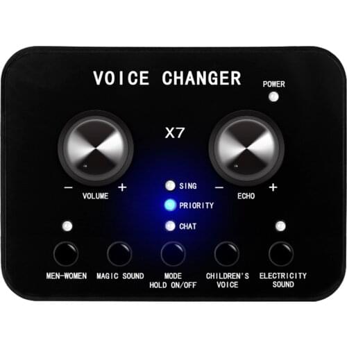 IBTM7 USB Live Sound Card, Audio Card Headphone Microphone Entertainment Live Broadcast Streamer for PC Phone Computer