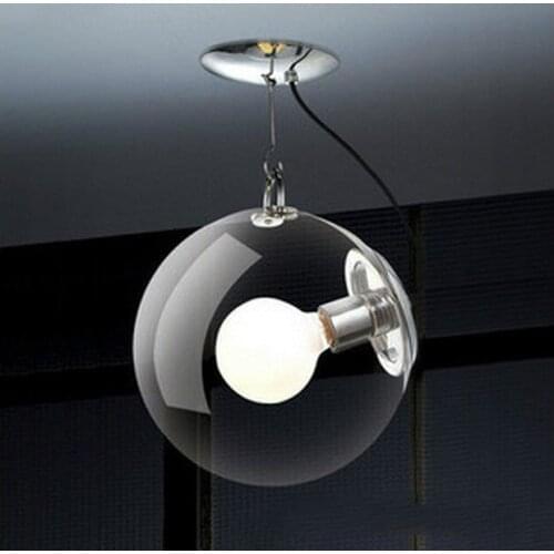 Lamparas De Techo Colgante Moderna Glass Soap Bubble Circular Hang Dining Lamp Living Room Coffee Bar Droplight Pendant Lights