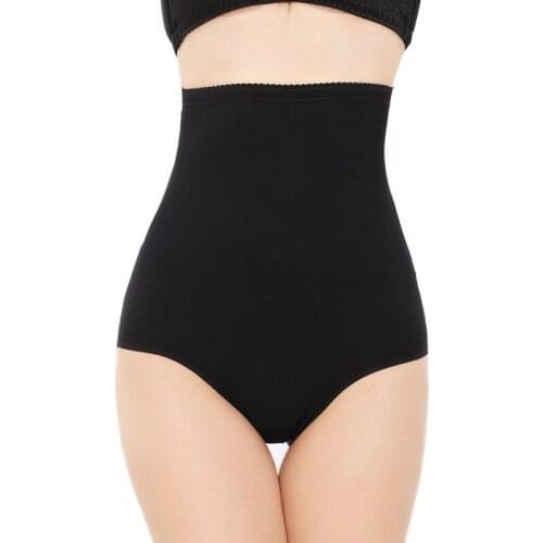 Summer comfortable breathable high waist abdomen underwear ladies hip body sculpting body pants women postpartum waist belly wai