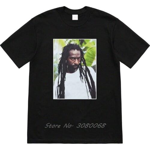 Best Quality Buju Banton T-shirt Men Women Couples Tees Sureme Rapper Back Letters Printed Cotton T Shirt Men